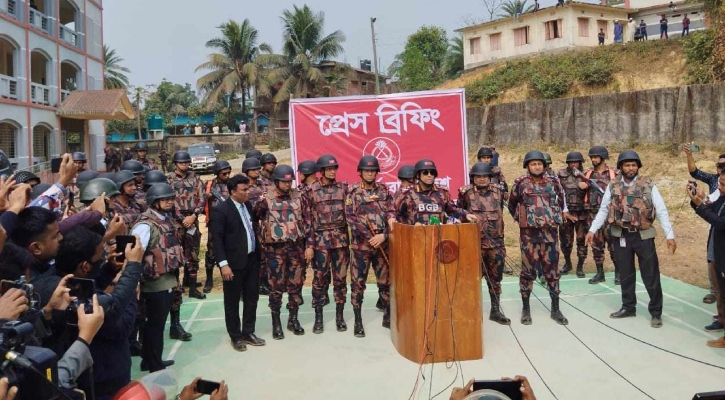 সীমান্ত পরিস্থিতি পুরোপুরি বিজিবির নিয়ন্ত্রণে: ডিজি